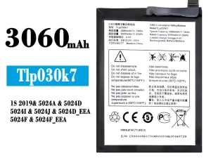 互換 バッテリー TLP030K7 対応 Alcatel 1s 2019