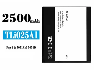 互換 バッテリー Tli025A1 対応 Alcatel Pop4/5051X/5051D