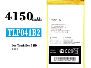 互換 バッテリー TLP041B2 対応 Alcatel One Touch Evo 7 HD