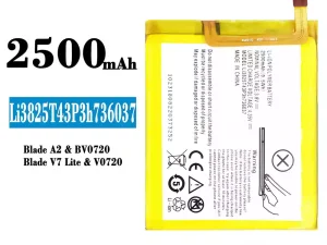 互換 バッテリー Li3825T43P3h736037 対応 ZTE Blade A2/ Blade V7 lite