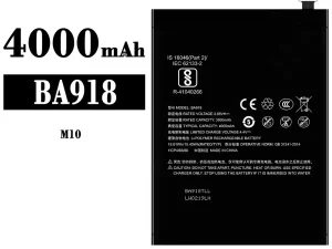 互換 バッテリー BA918 対応 Meizu M10