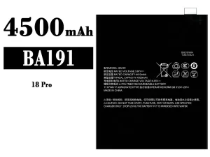 互換 バッテリー BA191 対応 Meizu 18 Pro
