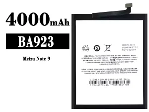 互換 バッテリー BA923 対応 Meizu NOTE 9