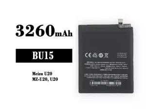 互換 バッテリー BU15 対応 Meizu U20