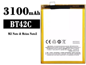 互換 バッテリー BT42C 対応 Meizu Note2/M2 Note
