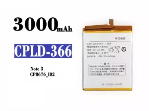 互換 バッテリー CPLD-366 対応 Coolpad Note 3
