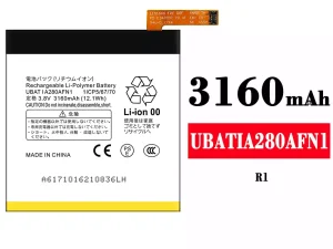 互換 バッテリー UBATIA280AFN1 対応 Sharp R1