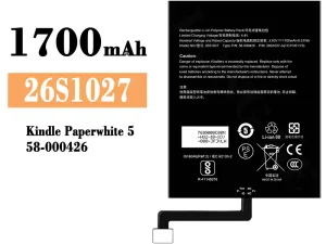 互換 バッテリー 26S1027 対応 Amazon Kindle Paperwhite 5