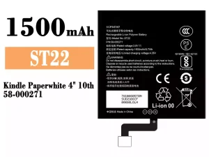 互換 バッテリー ST22 対応 Amazon Kindle Paperwhite 4"10th/58-000271