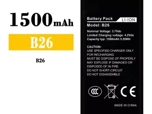 互換 バッテリー B26 対応 CAT