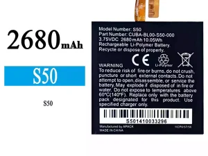 互換 バッテリー S50 対応 CAT