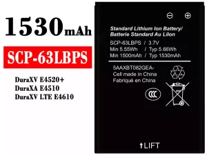 互換 バッテリー SCP-63LBPS 対応 Kyocera E4520 E4510 E4610