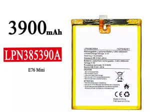 互換 バッテリー LPN385390A 対応 E76 mini