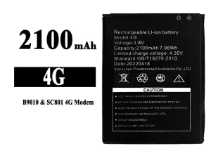 互換 バッテリー 4G 対応 Tenda B9010/SC801 4G Modem