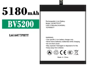 互換 バッテリー Li616077PHTT 対応 Blackview BV5200