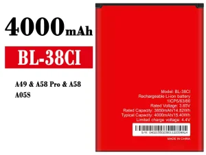 互換 バッテリー BL-38CI 対応 itel A49/A58 Pro/A58/A05S