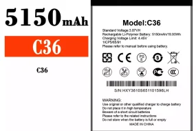 互換 バッテリー 対応 Oukitel C36