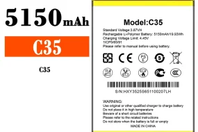 互換 バッテリー 対応 Oukitel C35