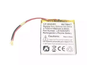 互換 ヘッドフォン バッテリー 対応 Sony Walkman NW-WM1A,NW-WM1Z ,1-853-588-15,DMP-Z1