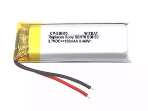 互換 ヘッドフォン バッテリー 対応 Sony SBH70,SBH80