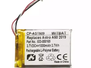 互換 ヘッドフォン バッテリー 対応 Astro A50 2019 2020 2021,623441