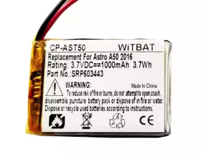 互換 ヘッドフォン バッテリー 対応 Astro A50,Astro A20,Astro A38,HyperX Cloud Core Wireless