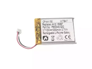 互換 ヘッドフォン バッテリー 対応 AKG Y50BT,C50BT,P083040-Q02,USN-603048PCN-AK