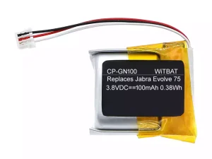 互換 ヘッドフォン バッテリー 対応 Jabra Engage 65 convertible,Jabra Engage 75 convertible,AHB701718HPJT