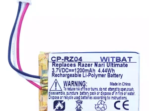 互換 ヘッドフォン バッテリー 対応 Blackshark V2 Pro,Razer Kraken V3 Pro,Kraken BT Kitty Edition,Barracuda X Wireless,JBL Tune 3