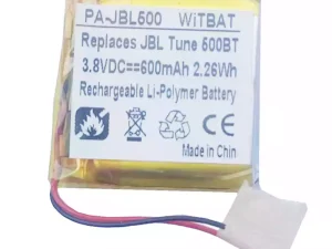 互換 ヘッドフォン バッテリー 対応 JBL TUNE 500BT,JBL Synchros S400BT,Tune 600BT PN:JBL P062831