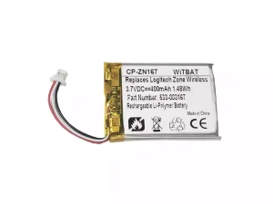 互換 ヘッドフォン バッテリー 対応 Logitech 533-000167