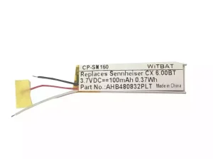 互換 ヘッドフォン バッテリー 対応 Sennheiser AHB480832PLT