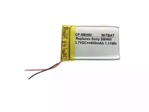 互換 ヘッドフォン バッテリー 対応 Sony SBH60
