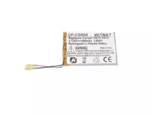 互換 ヘッドフォン バッテリー 対応 Corsair HS70 SE,HS75 XB,AEC524050