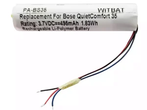互換 ヘッドフォン バッテリー 対応 BOSE QuietComfort 45,QC45,QuietComfort QC35 & QC35 II