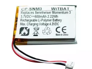 互換 ヘッドフォン バッテリー 対応 Sennheiser M3 Wireless