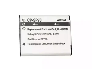 互換 ヘッドフォン バッテリー 対応 Sony NP-SP70,SP70A,SP70B