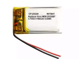 互換 ヘッドフォン バッテリー 対応 Sony MDR-ZX220BT