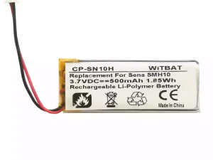 互換 ヘッドフォン バッテリー 対応 Sena SMH10,SMH10R,SMH10D,SMH10-11,SMH10-A,602248