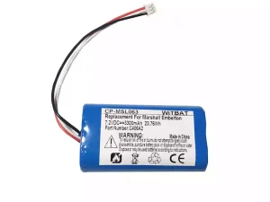 互換 スピーカー バッテリー 対応 Marshall Emberton II,Emberton,C406A2-2