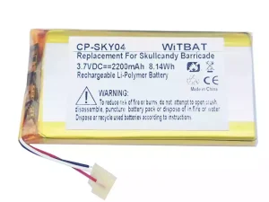 互換 スピーカー バッテリー 対応 Skullcandy Barricade,S7PCW