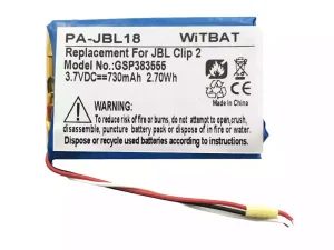互換 スピーカー バッテリー 対応 JBL Clip 2,P044052 GSP383555