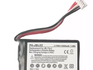 互換 スピーカー バッテリー 対応 JBL Flip 2,AEC653055-2P