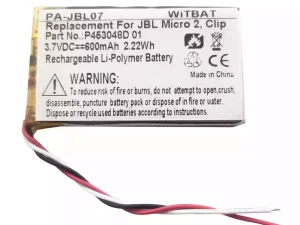 互換 スピーカー バッテリー 対応 JBL Micro II,FT403048P