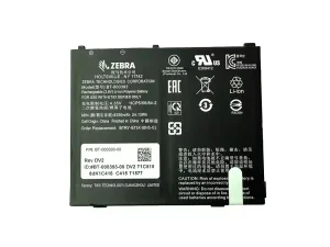 互換 バッテリー 対応 ZEBRA BT-000393