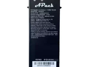 互換 バッテリー 対応 APack APP00330 1-00330-GXV3-02