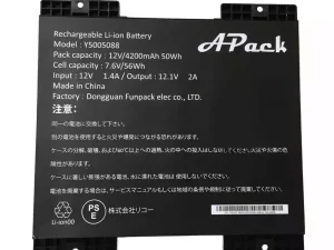 互換 バッテリー 対応 APACK Y5005088